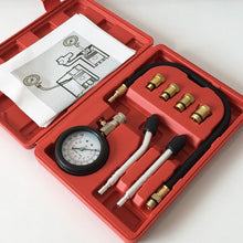 Load image into Gallery viewer, Petrol Engine Pressure Gauge Tester Kit Set Compression Leakage Diagnostic Compressometer Tool For Car Diagnostic Tool With Case
