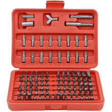 Load image into Gallery viewer, 100PC batch head nozzle electric screwdriver column set set cross word plum head set Car repair hand tools set
